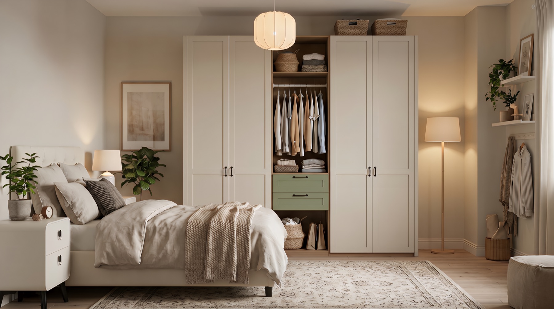 FLYHOME buildo-bedroom product design visualisation