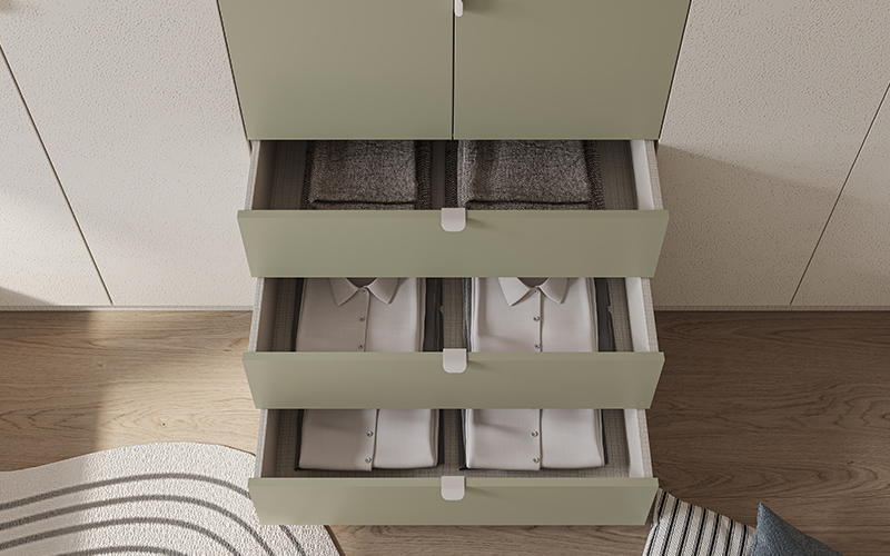 FLYHOME LegoLife wardrobe detail: Everyday, organised