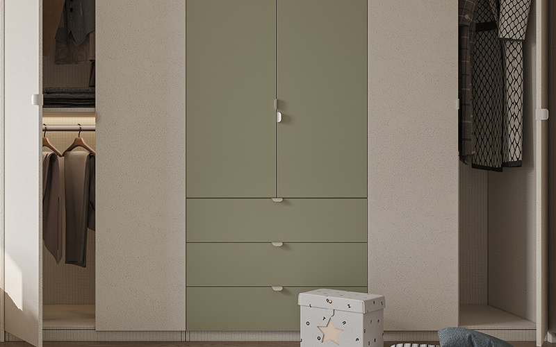 FLYHOME LegoLife wardrobe detail: Fronts & proportion