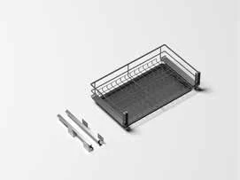 FLYHOME HFSKB00005 Pot rack basket