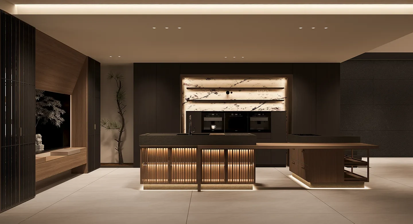 MAHA Orient kitchen view 1
